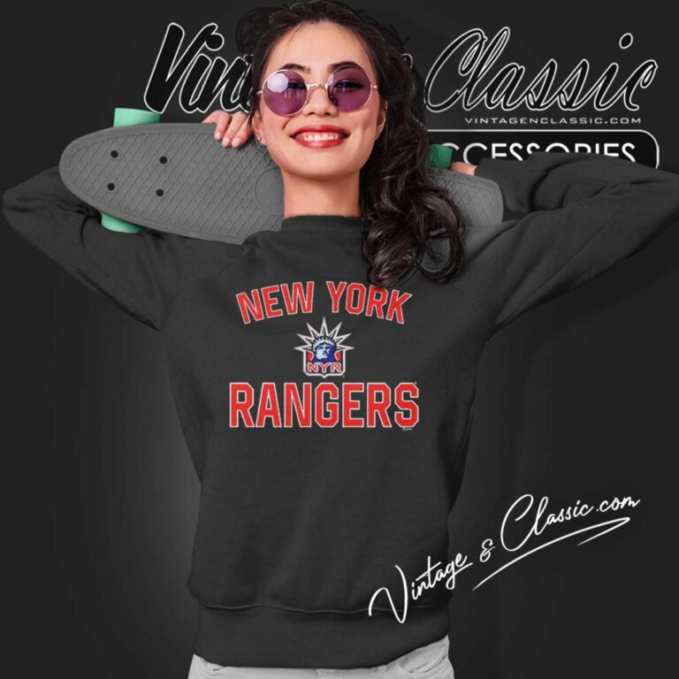 Nyr Logo New York Rangers Sweatshirt Nyr Logo New York Rangers Sweatshirt