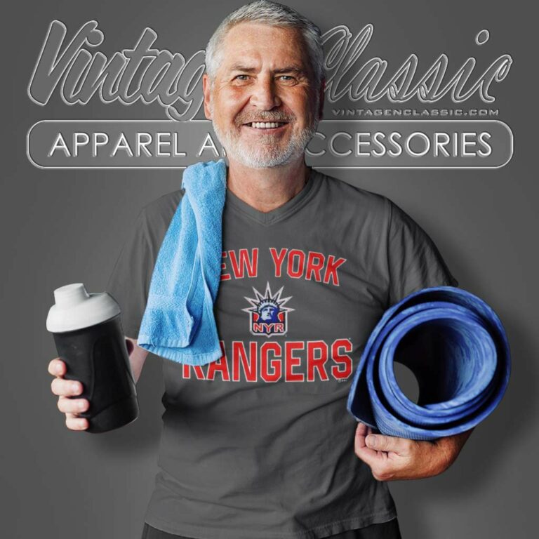 Nyr Logo New York Rangers V Neck TShirt Nyr Logo New York Rangers V Neck TShirt