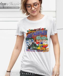 O Reilly Fall Nationals Dallas Texas Nascar Vintage Women TShirt