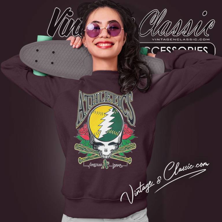 Oakland Athletics Grateful Dead Sweatshirt Oakland Athletics Grateful Dead Sweatshirt