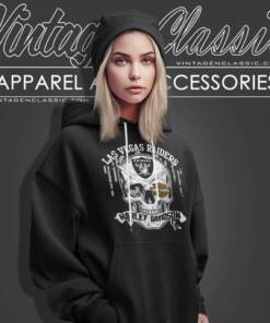 Oakland Las Vegas Raiders Harley Daivsion Skull Shirt Hoodie