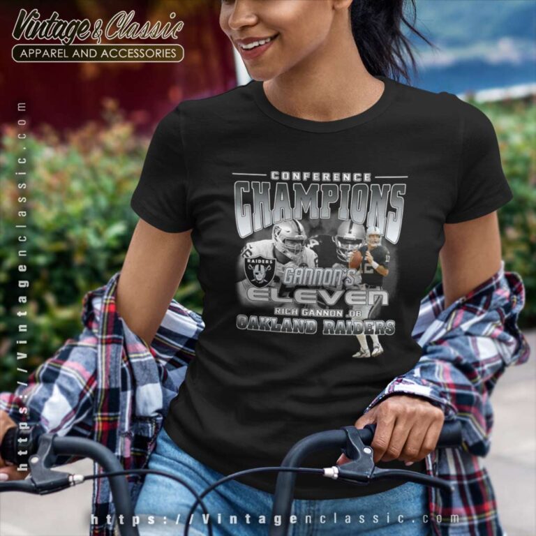 Oakland Raiders Conference Champions Women TShirt Oakland Raiders Conference Champions Women TShirt
