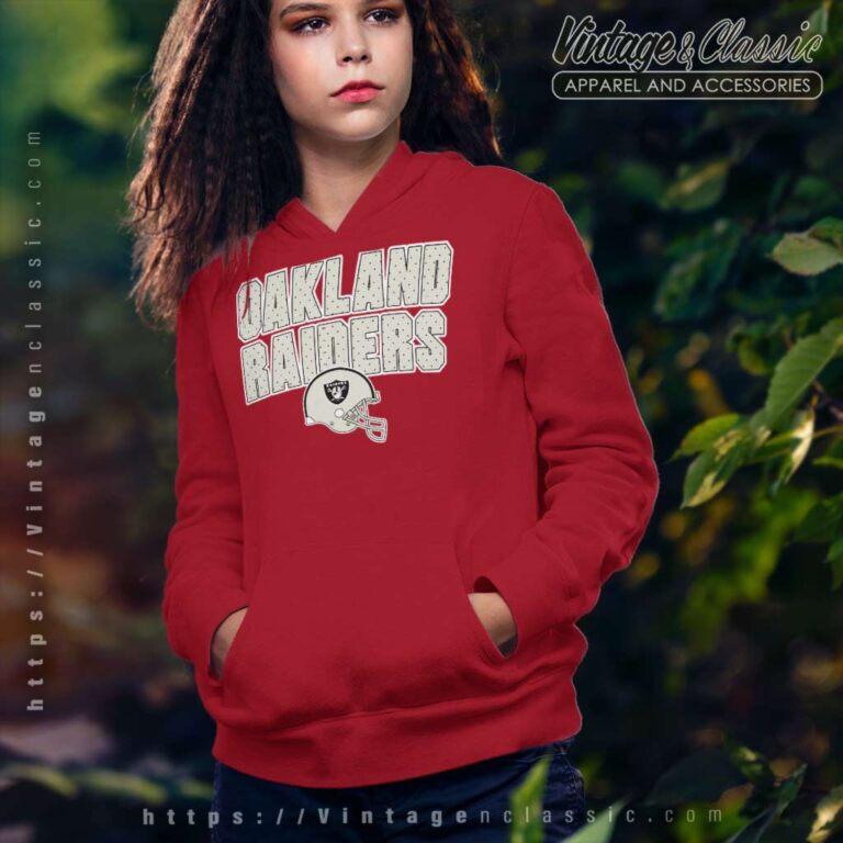 Oakland Raiders Helmet Logo Hoodie Oakland Raiders Helmet Logo Hoodie
