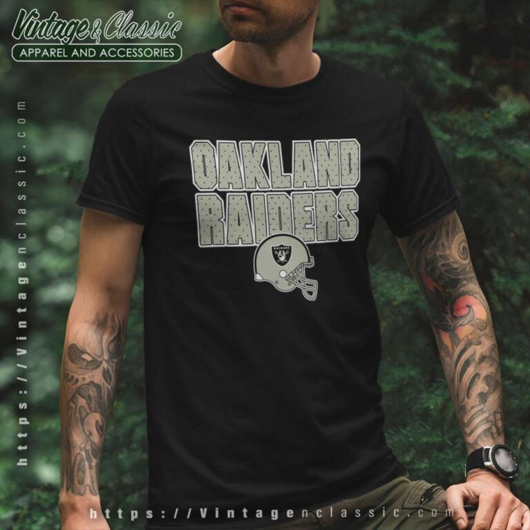 Oakland Raiders Helmet Logo T Shirt Oakland Raiders Helmet Logo T Shirt