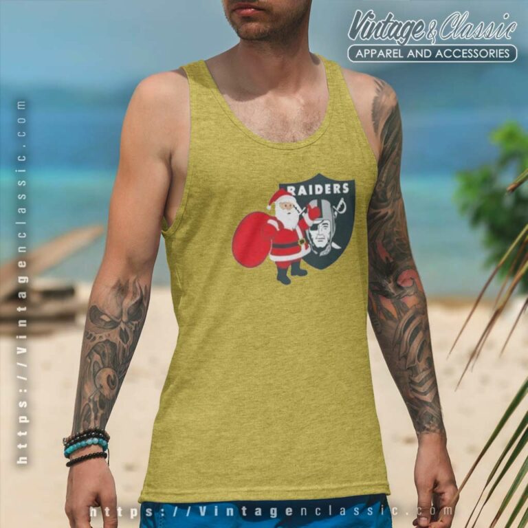 Oakland Raiders Nfl Santa Claus Christmas 2023 Tank Top Racerback 1 Oakland Raiders Nfl Santa Claus Christmas 2023 Tank Top Racerback 1