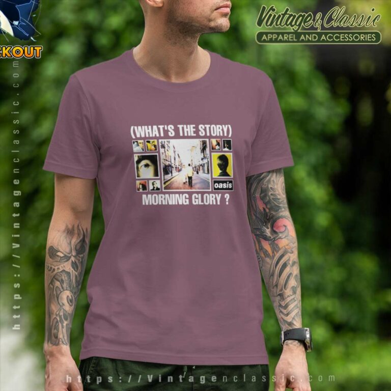 Oasis Morning Glory T Shirt Oasis Morning Glory T Shirt