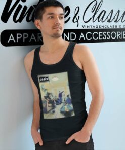 Oasis Shirt Definitely Maybe Album Tank Top Racerback