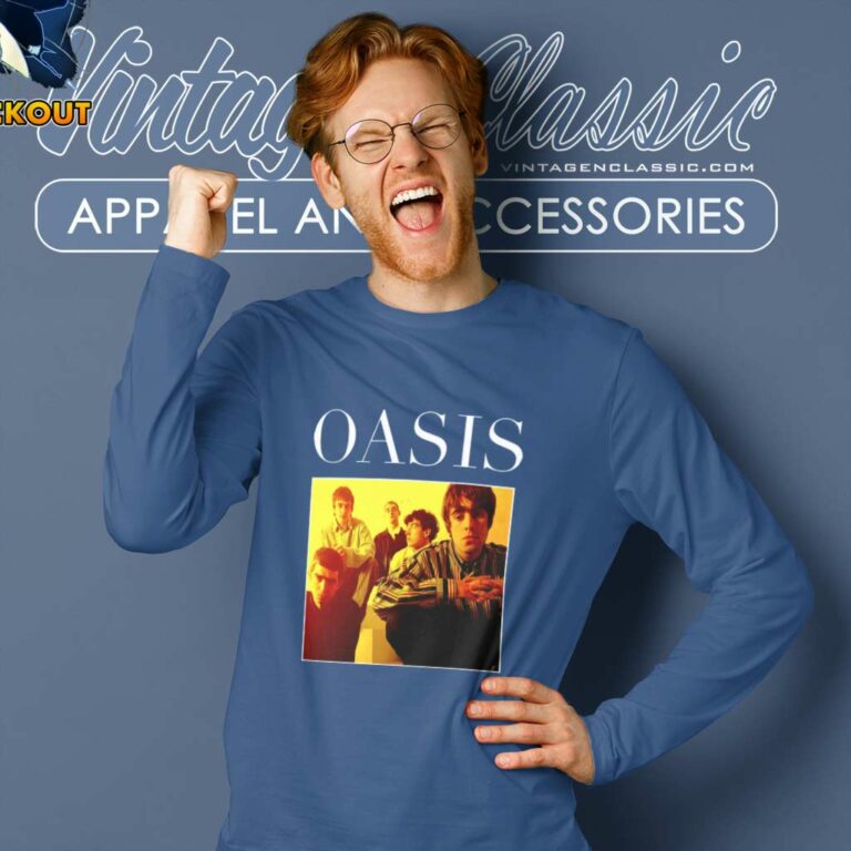 Oasis Vintage Long Sleeve Tee Oasis Vintage Long Sleeve Tee