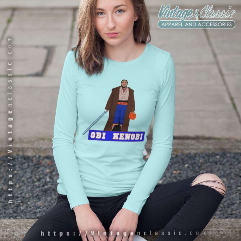 Obi Toppin New York Knicks Long Sleeve Tee Obi Toppin New York Knicks Long Sleeve Tee