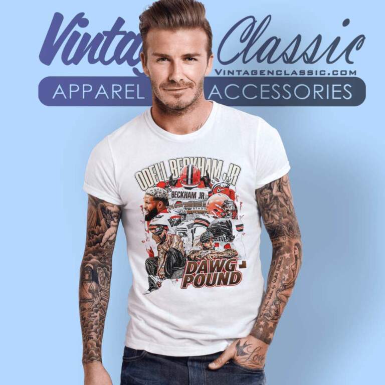 Odell Beckham Jr Dawg Pound Cleveland Browns T Shirt Odell Beckham Jr Dawg Pound Cleveland Browns T Shirt