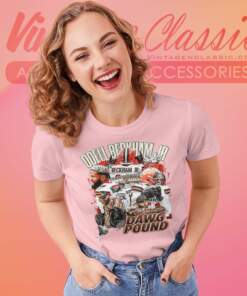 Odell Beckham Jr Dawg Pound Cleveland Browns Women TShirt