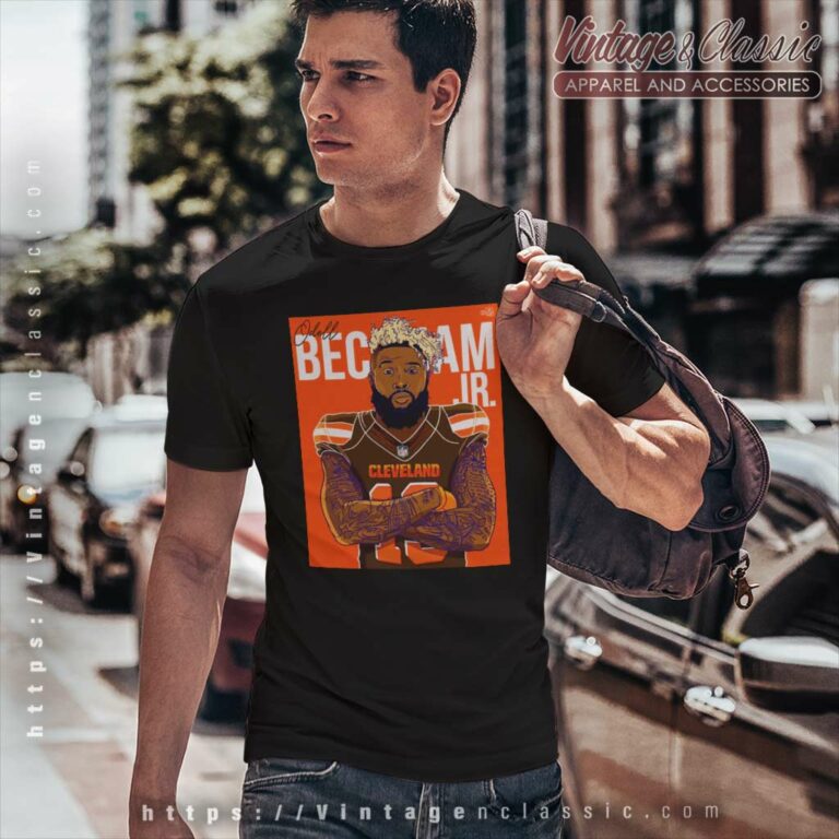 Odell Beckham Jr Signature Cleveland Browns T Shirt Odell Beckham Jr Signature Cleveland Browns T Shirt