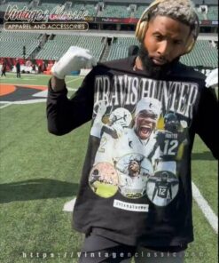 Odell Beckham Wear Travis Hunter Shirt After Colorado Win Unisex Tshirt