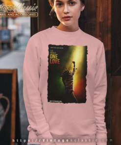 Official Bob Marley One Love Poster Sweatshirt