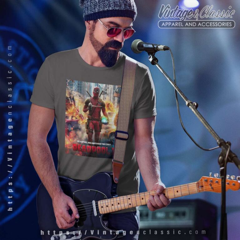 Official Deadpool 3 Movie Poster T Shirt Official Deadpool 3 Movie Poster T Shirt