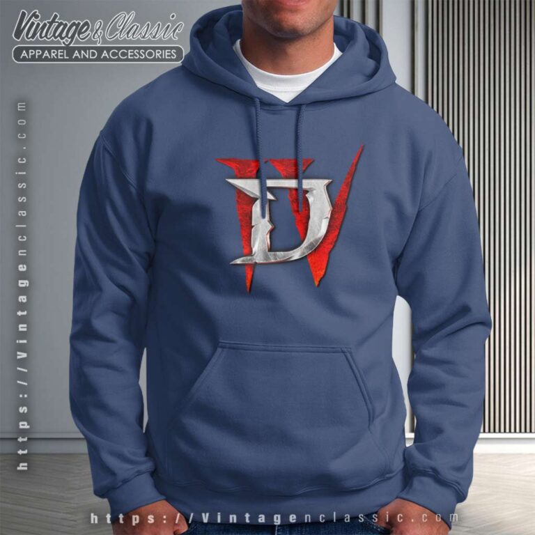 Official Diablo 4 Logo 2023 Hoodie Official Diablo 4 Logo 2023 Hoodie
