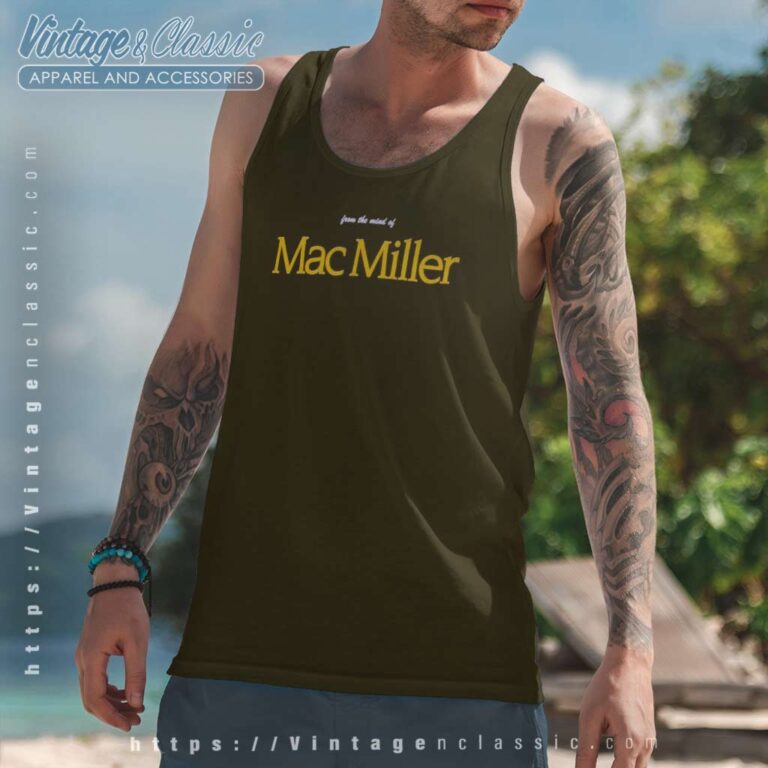 Official From The Mind Of Mac Miller Theres A Bird In The Sky Tank Top Racerback Official From The Mind Of Mac Miller Theres A Bird In The Sky Tank Top Racerback