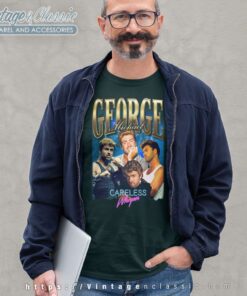 Official George Michael Careless Whisper 90s Long Sleeve Tee