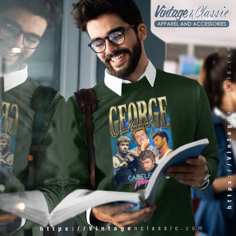 Official George Michael Careless Whisper 90s Sweatshirt Official George Michael Careless Whisper 90s Sweatshirt