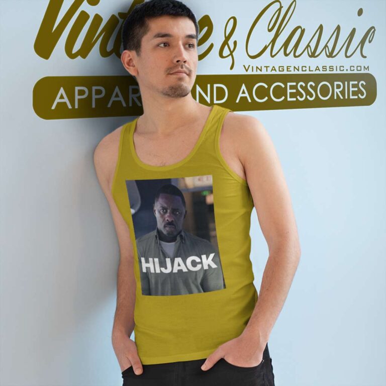 Official Hijack British Thriller Tank Top Racerback Official Hijack British Thriller Tank Top Racerback