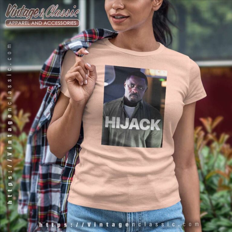 Official Hijack British Thriller Women TShirt Official Hijack British Thriller Women TShirt