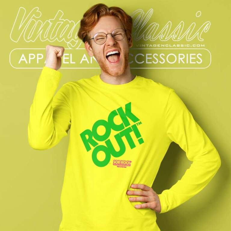 Official John Mayer Rock Out Neon Green Long Sleeve Tee Official John Mayer Rock Out Neon Green Long Sleeve Tee