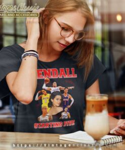 Official Kendall Jenner Starting Five Women TShirt