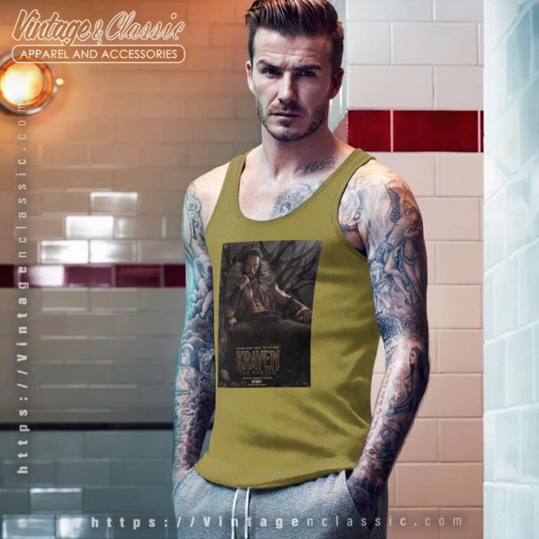 Official Kraven The Hunter Poster Tank Top Racerback Official Kraven The Hunter Poster Tank Top Racerback