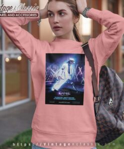 Official Michael Jackson One Poster Shirt 4 Official Michael Jackson One Poster Sweatshirt
