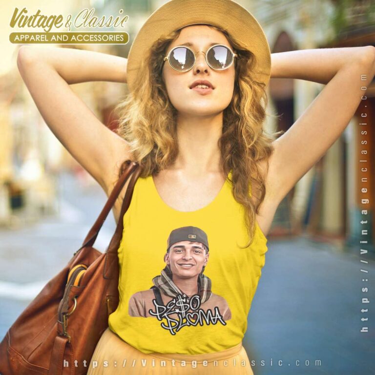 Official Peso Pluma Tour Fan Tank Top Racerback Official Peso Pluma Tour Fan Tank Top Racerback