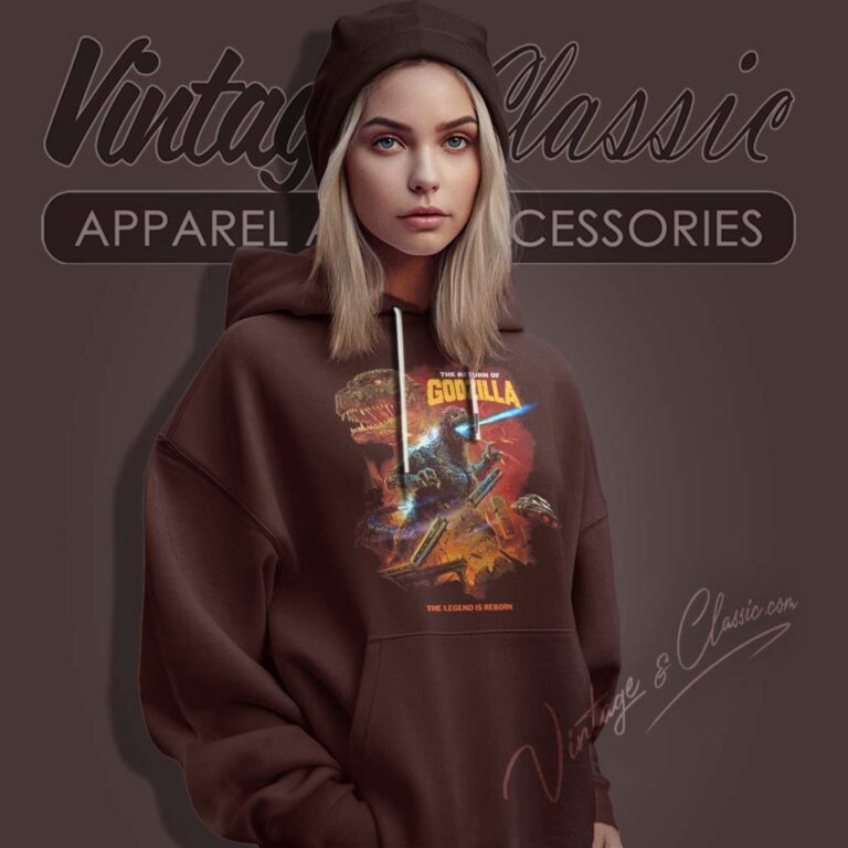 Official The Return Of Godzilla Hoodie Official The Return Of Godzilla Hoodie
