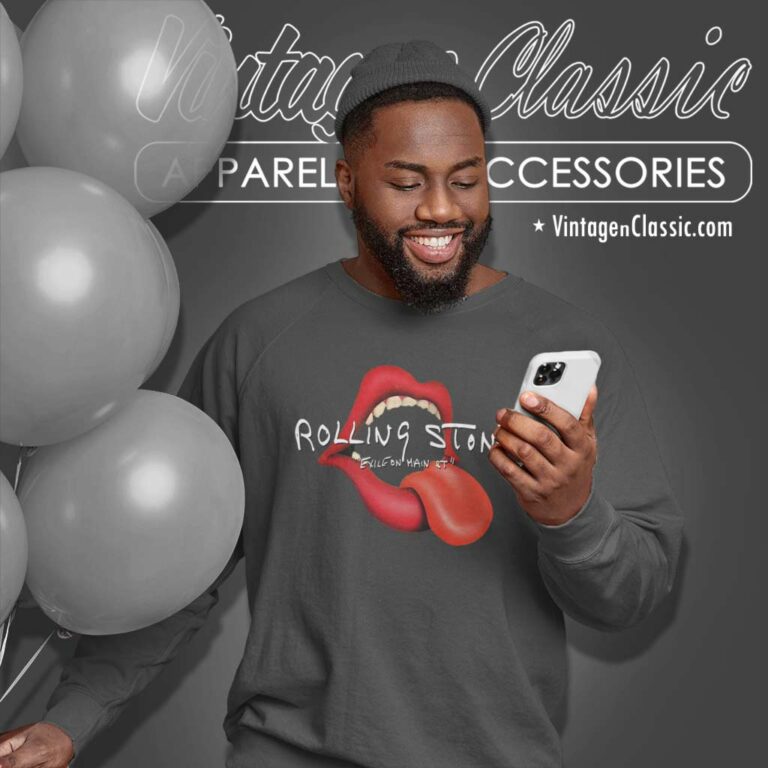 Official The Rolling Stones Exileon Man Sweatshirt Official The Rolling Stones Exileon Man Sweatshirt