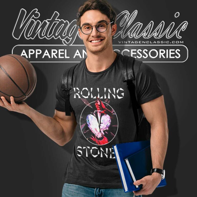 Official The Rolling Stones Prism Heart T Shirt 1 Official The Rolling Stones Prism Heart T Shirt 1