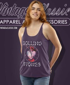 Official The Rolling Stones Prism Heart Tank Top Racerback 1