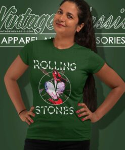Official The Rolling Stones Prism Heart Women TShirt 1