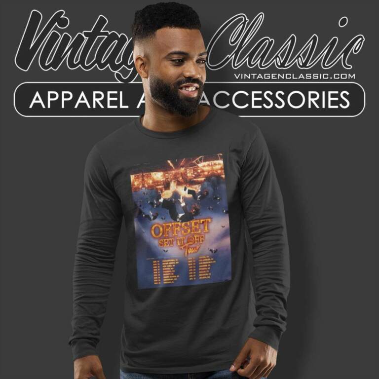 Offset Set It Off Tour 2024 Long Sleeve Tee Offset Set It Off Tour 2024 Long Sleeve Tee