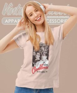 Oficial Casablanca Movie Poster Women TShirt