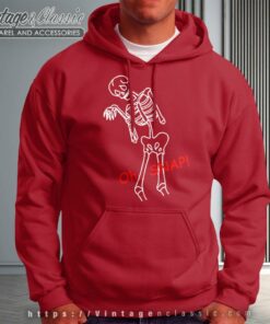 Oh Snap Halloween Skeleton Hoodie