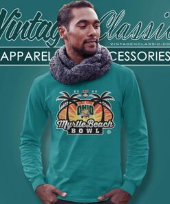 Ohio Bobcats Logo Myrtle Beach Bowl Long Sleeve Tee