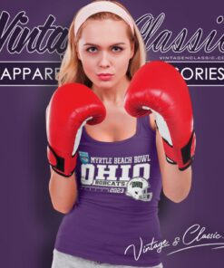 Ohio Bobcats Myrtle Beach Bowl 2023 Tank Top Racerback