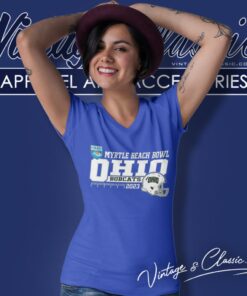 Ohio Bobcats Myrtle Beach Bowl 2023 V Neck TShirt