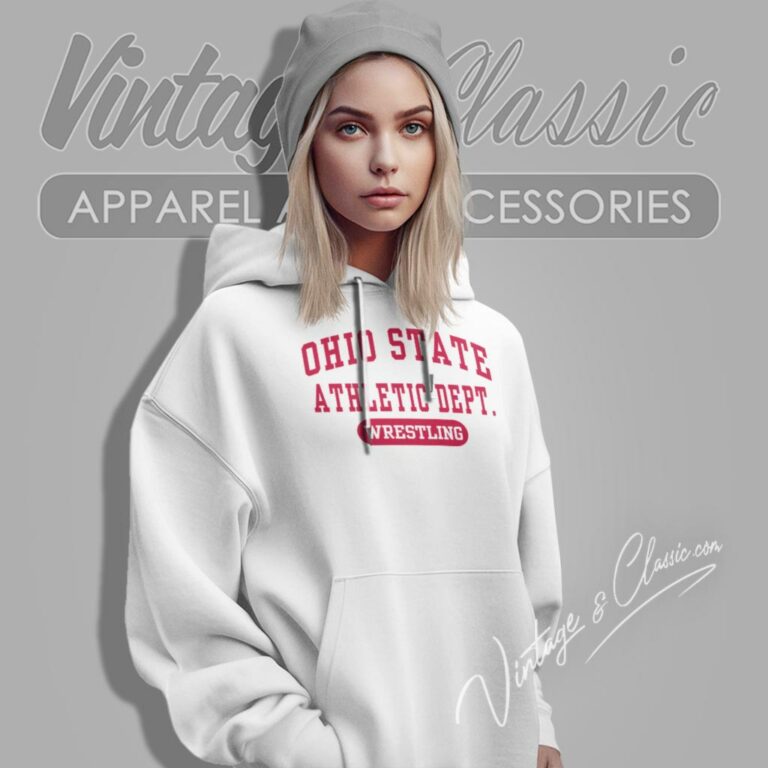 Ohio State Athletic Wrestling Hoodie Ohio State Athletic Wrestling Hoodie