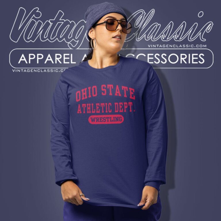 Ohio State Athletic Wrestling Long Sleeve Tee Ohio State Athletic Wrestling Long Sleeve Tee