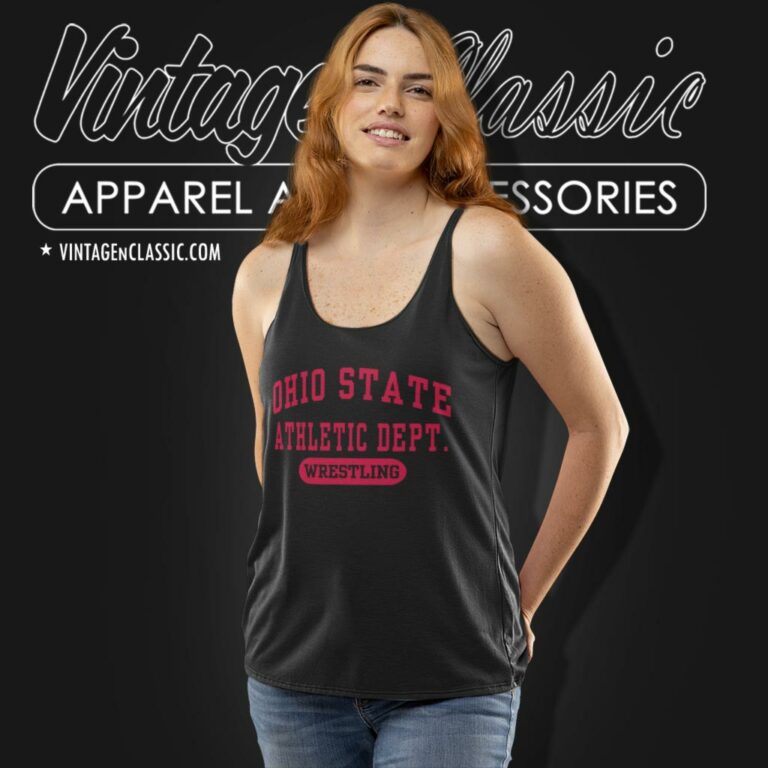 Ohio State Athletic Wrestling Tank Top Racerback Ohio State Athletic Wrestling Tank Top Racerback