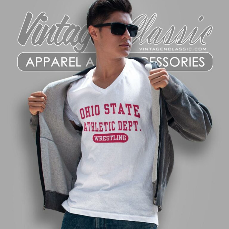 Ohio State Athletic Wrestling V Neck TShirt Ohio State Athletic Wrestling V Neck TShirt