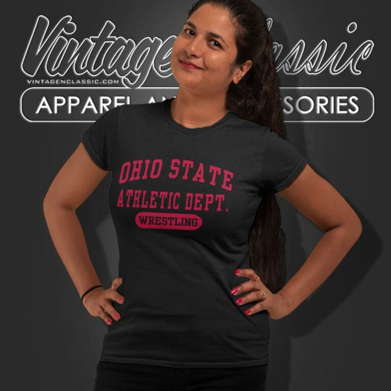 Ohio State Athletic Wrestling Women T Shirt Ohio State Athletic Wrestling Women T Shirt