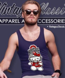 Ohio State Buckeyes Hello Kitty Tank Top Racerback