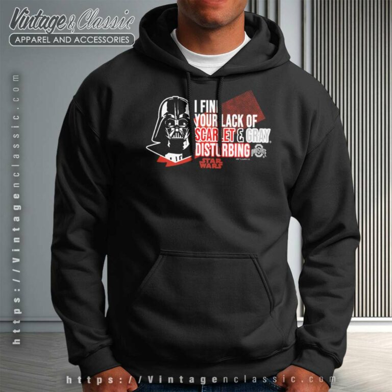 Ohio State Buckeyes Star Wars Darth Vader Hoodie Ohio State Buckeyes Star Wars Darth Vader Hoodie
