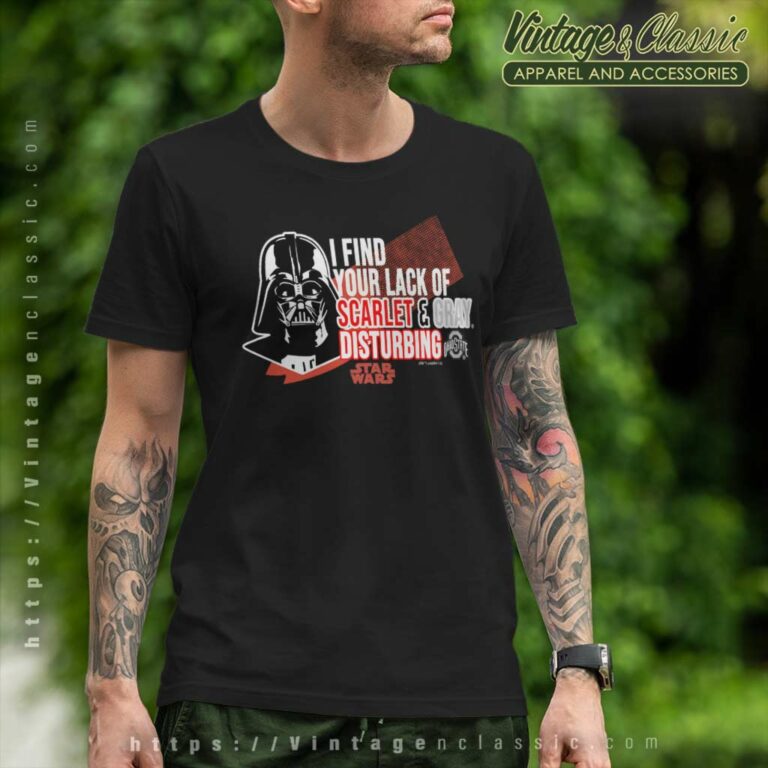 Ohio State Buckeyes Star Wars Darth Vader T Shirt Ohio State Buckeyes Star Wars Darth Vader T Shirt