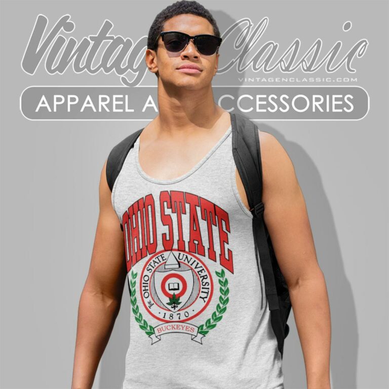 Ohio State University 1870 Buckeyes Tank Top Racerback Ohio State University 1870 Buckeyes Tank Top Racerback